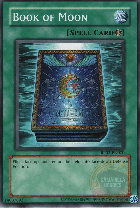 Book of Moon - RP02-EN070 - Common (Reprint) 