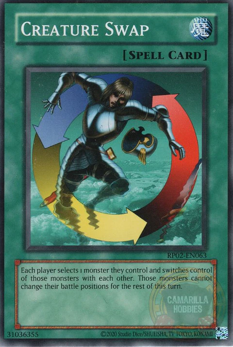 Creature Swap - RP02-EN063 - Common (Reprint) 