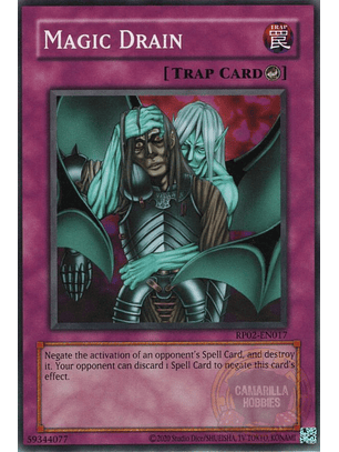 Magic Drain - RP02-EN017 - Common (Reprint) 