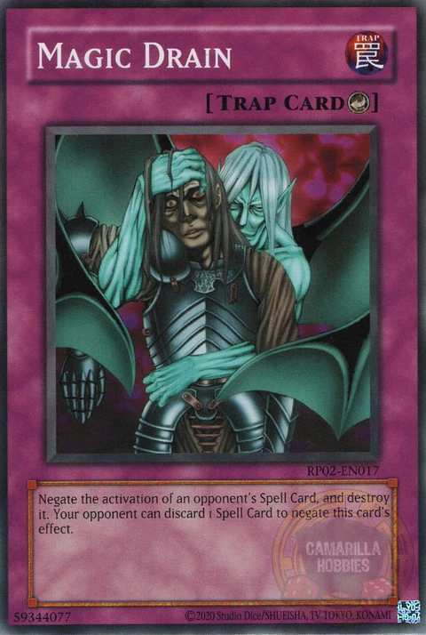 Magic Drain - RP02-EN017 - Common (Reprint) 
