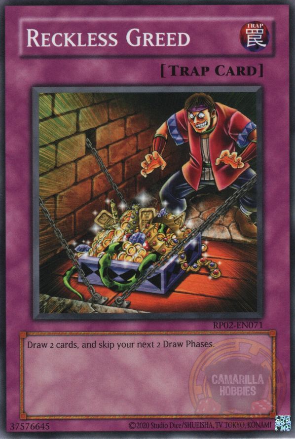 Reckless Greed - RP02-EN071 - Common (Reprint)  1