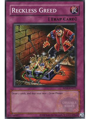 Reckless Greed - RP02-EN071 - Common (Reprint) 