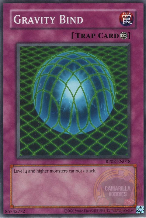 Gravity Bind - RP02-EN018 - Common (Reprint) 