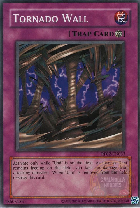 Tornado Wall - RP02-EN033 - Common (Reprint)