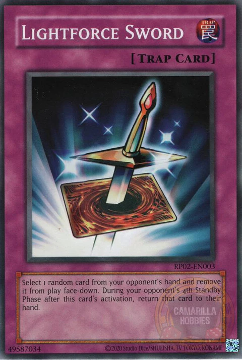 Lightforce Sword - RP02-EN003 - Common (Reprint) 