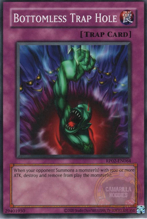 Bottomless Trap Hole - RP02-EN064 - Common (Reprint)
