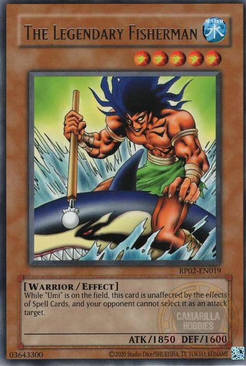 The Legendary Fisherman - RP02-EN019 - Rare (Reprint) 