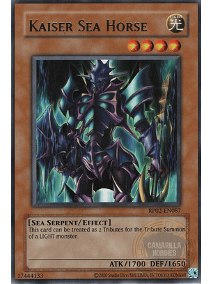 Kaiser Sea Horse - RP02-EN087 - Rare (Reprint) 