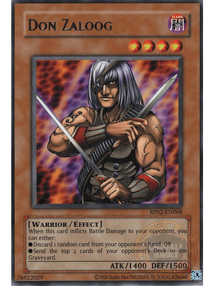 Don Zaloog - RP02-EN068 - Rare (Reprint) 