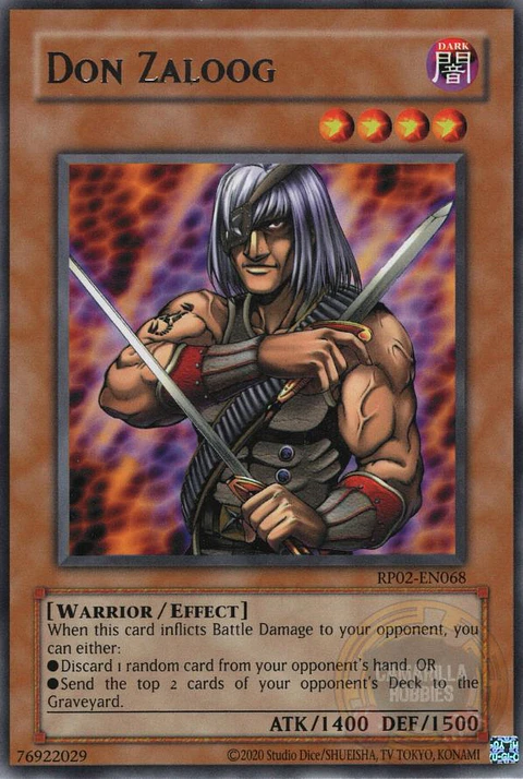 Don Zaloog - RP02-EN068 - Rare (Reprint) 