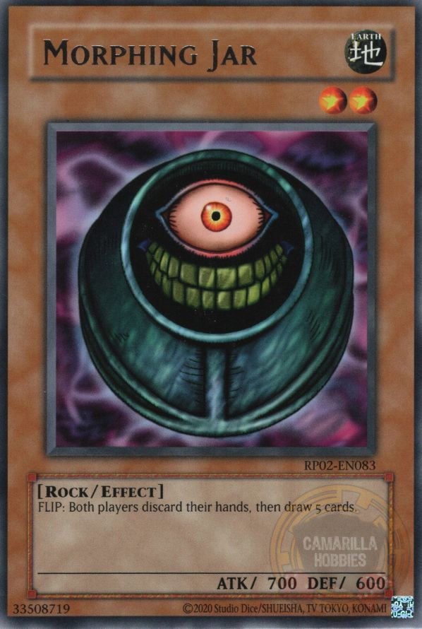 Morphing Jar - RP02-EN083 - Rare (Reprint)  1