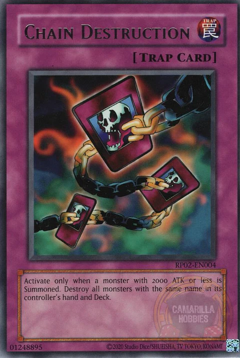 Chain Destruction - RP02-EN004 - Rare (Reprint) 