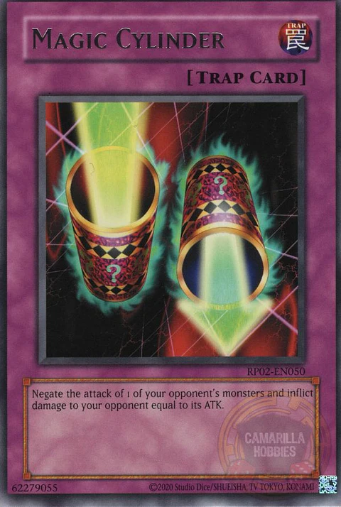 Magic Cylinder - RP02-EN050 - Rare (Reprint) 