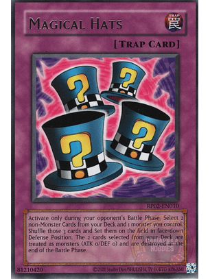 Magical Hats - RP02-EN010 - Rare (Reprint)
