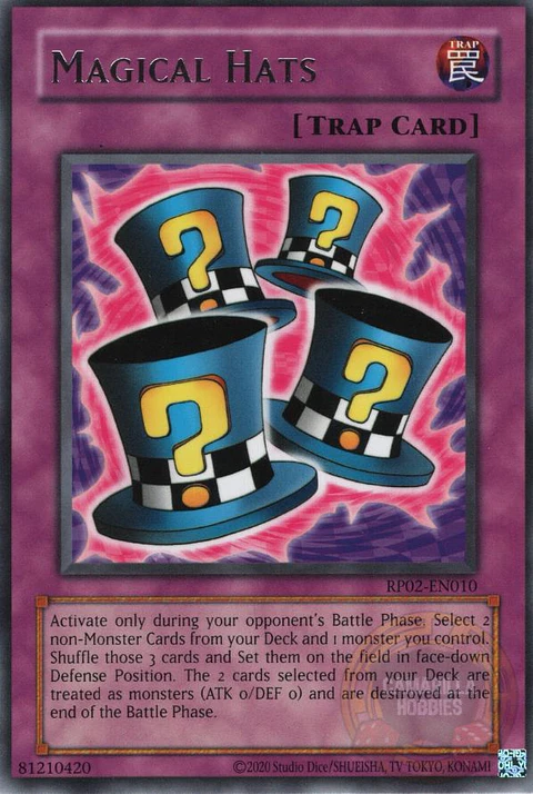 Magical Hats - RP02-EN010 - Rare (Reprint)