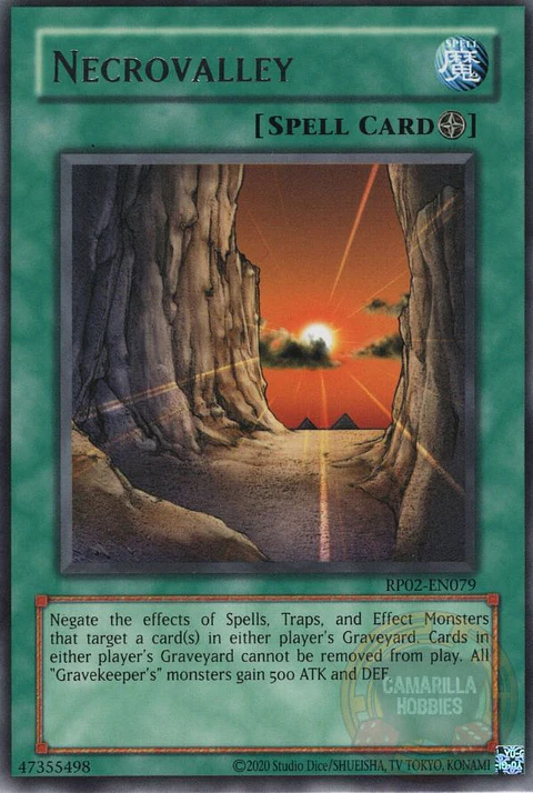 Necrovalley - RP02-EN079 - Rare (Reprint) 