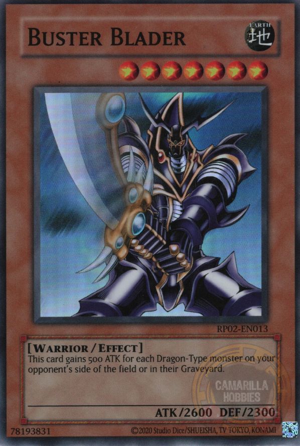 Buster Blader - RP02-EN013 - Super Rare (Reprint)  1