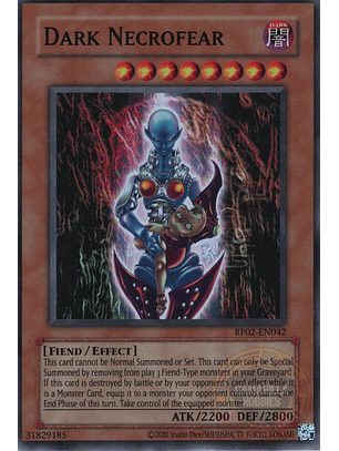 Dark Necrofear - RP02-EN042 - Super Rare (Reprint) 