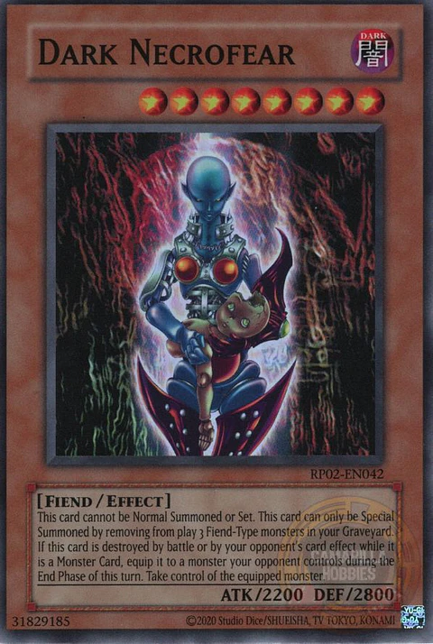 Dark Necrofear - RP02-EN042 - Super Rare (Reprint) 