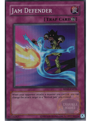 Jam Defender - RP02-EN036 - Super Rare (Reprint) 