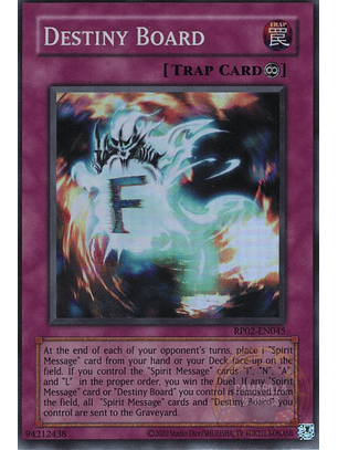 Destiny Board - RP02-EN045 - Super Rare (Reprint)