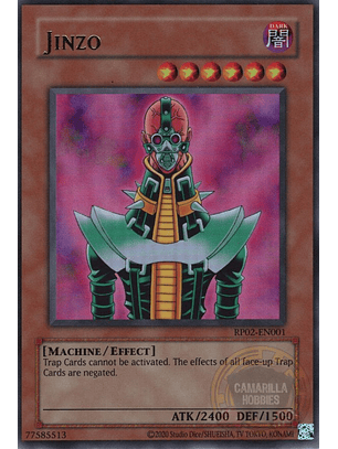 Jinzo - RP02-EN001 - Ultra Rare (Reprint) 