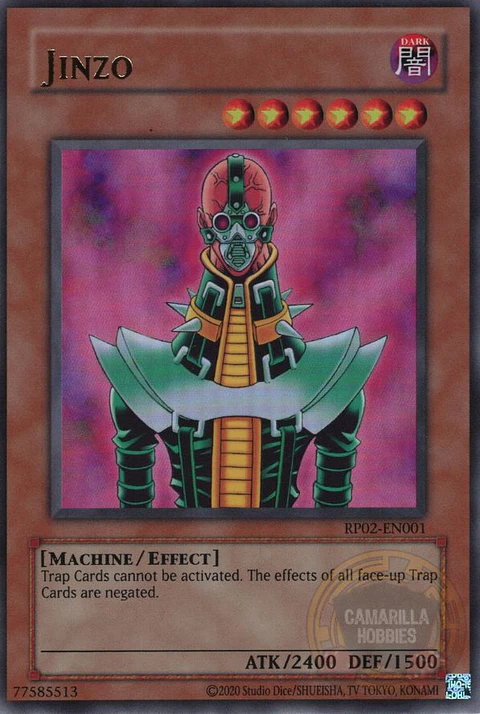 Jinzo - RP02-EN001 - Ultra Rare (Reprint) 