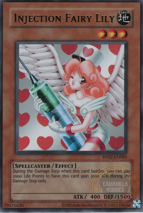 Injection Fairy Lily - RP02-EN065 - Ultra Rare (Reprint) 
