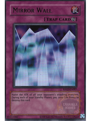 Mirror Wall - RP02-EN007 - Ultra Rare (Reprint) 