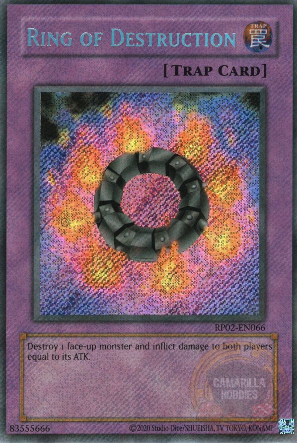 Ring of Destruction - RP02-EN066 - Secret Rare (Reprint)  1