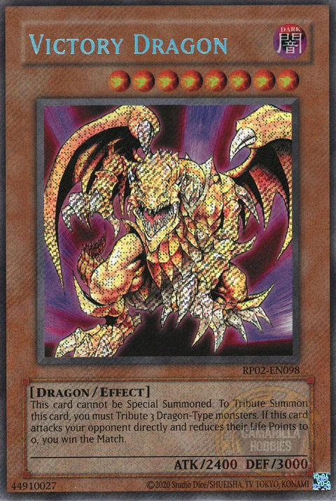 Victory Dragon - RP02-EN098 - Secret Rare (Reprint) 