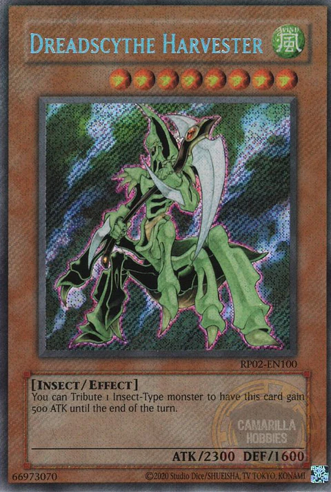 Dreadscythe Harvester - RP02-EN100 - Secret Rare (Reprint) 