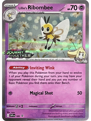 Lillie's Ribombee - 183 - SVP