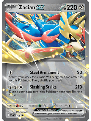 Zacian ex - 198 - SVP 