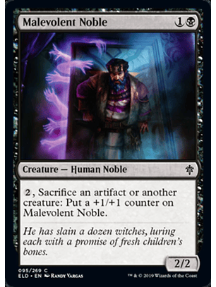 Malevolent Noble - ELD - C 