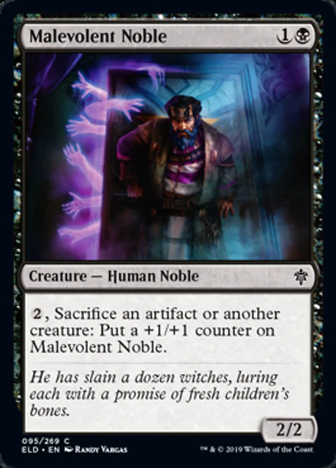 Malevolent Noble - ELD - C 