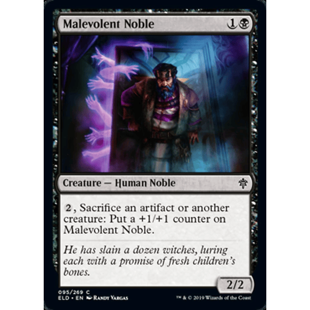 Malevolent Noble - ELD - C 