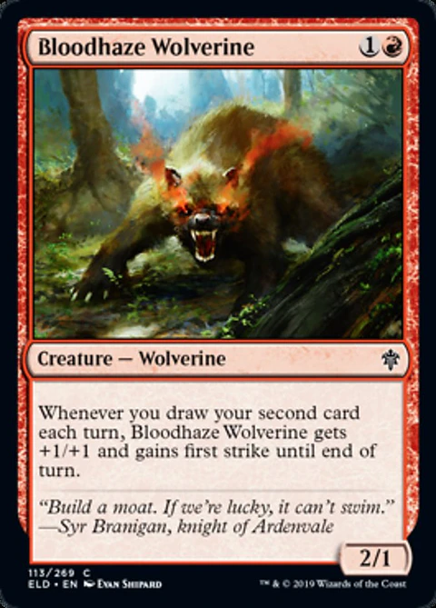 Bloodhaze Wolverine  - ELD - C 