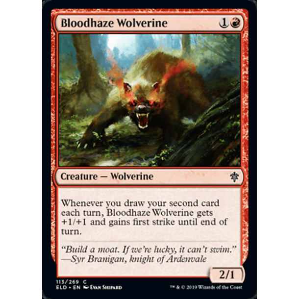 Bloodhaze Wolverine  - ELD - C 