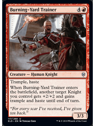 Burning-Yard Trainer - ELD - U