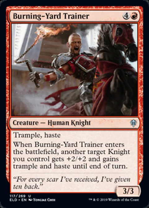 Burning-Yard Trainer - ELD - U