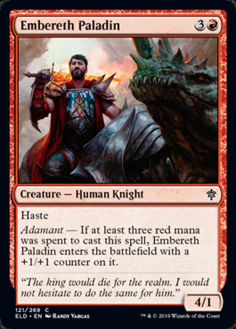 Embereth Paladin  - ELD - C 