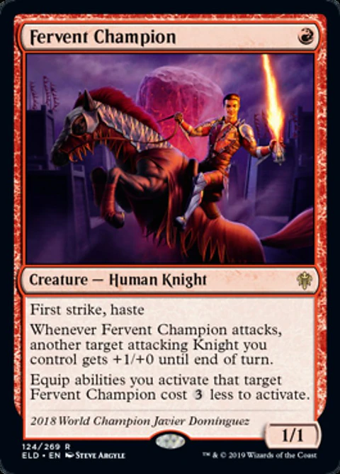 Fervent Champion  - ELD - R