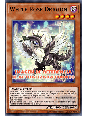 White Rose Dragon - MP25-EN038 - Starlight Rare