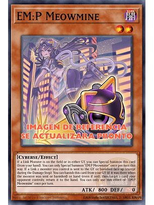 EM:P Meowmine - MP25-EN054 - Prismatic Secret Rare
