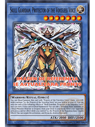 Skull Guardian, Protector of the Voiceless Voice - MP25-EN055 - Prismatic Secret Rare