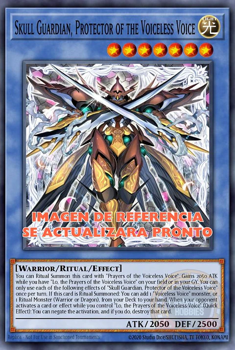 Skull Guardian, Protector of the Voiceless Voice - MP25-EN055 - Prismatic Secret Rare