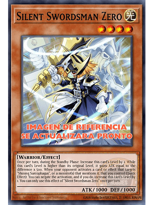 Silent Swordsman Zero - MP25-EN059 - Prismatic Secret Rare 