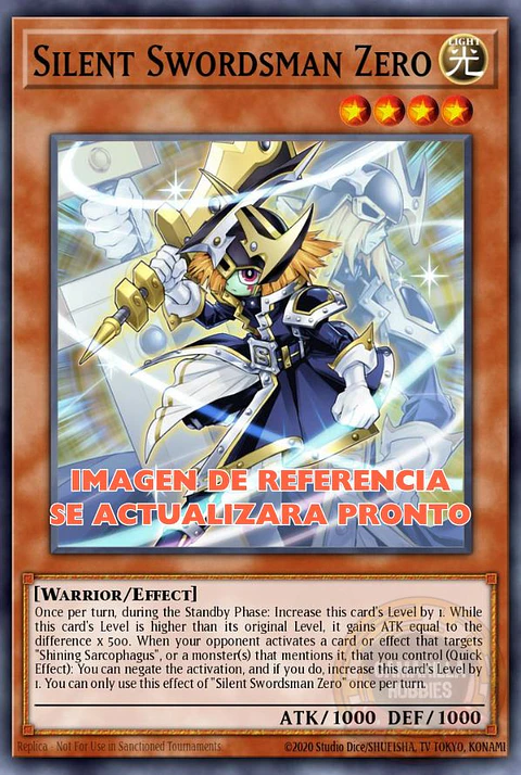 Silent Swordsman Zero - MP25-EN059 - Prismatic Secret Rare 