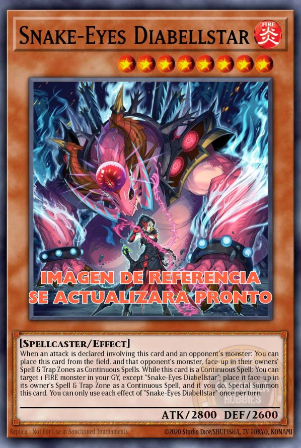 Snake-Eyes Diabellstar - MP25-EN062 - Prismatic Secret Rare 1